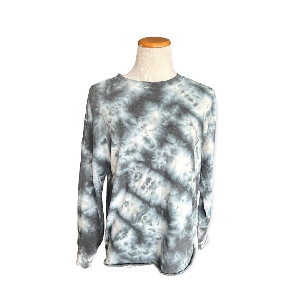 Womens Green Tea Greentea Tie Dye Sweatshirt - Sz S